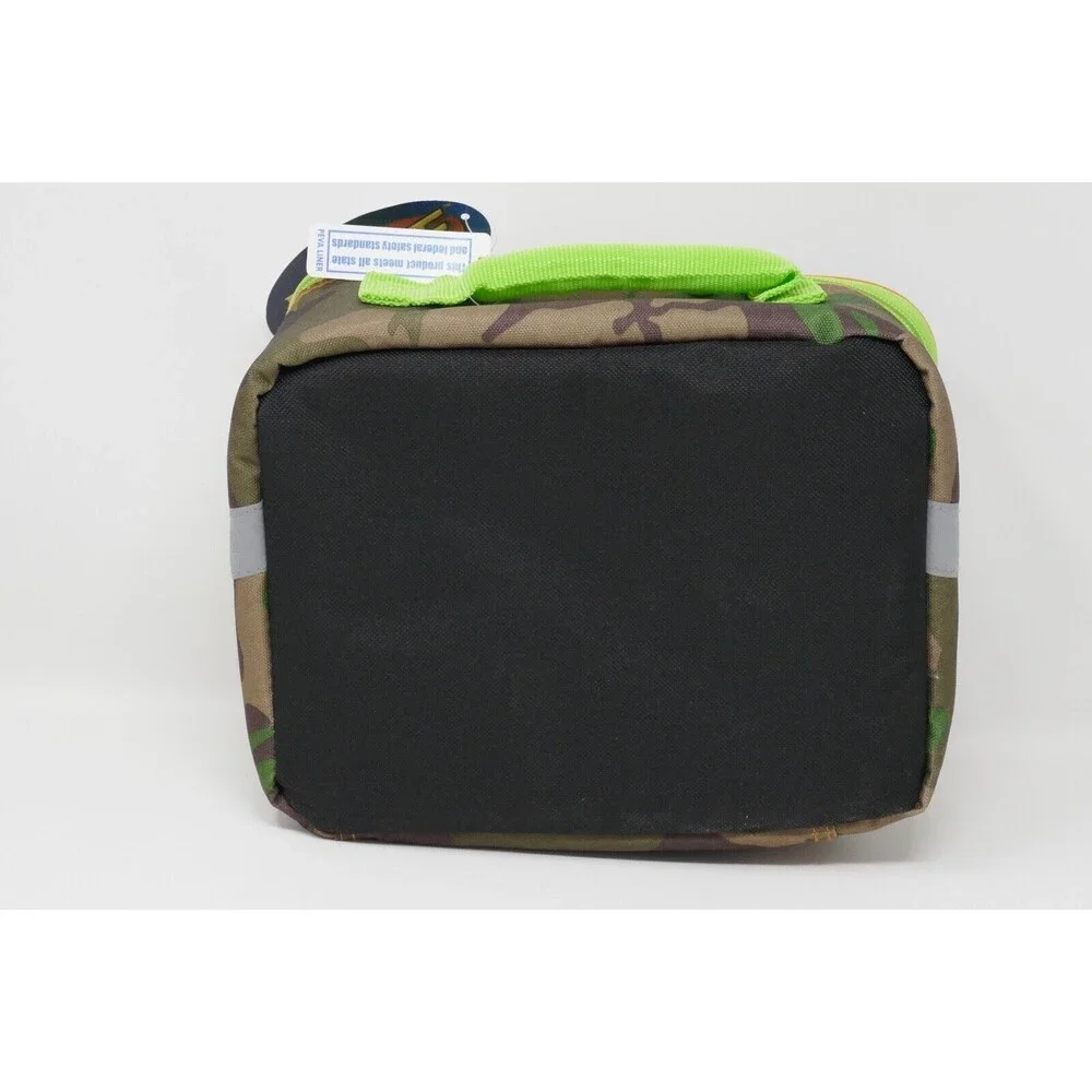 Nerf Bullseye Camo Rectangular Insulated Lunch Kit w/ Tags